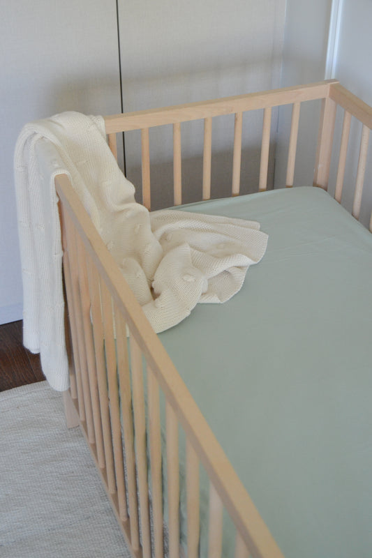Sábana Bajera Sage Green